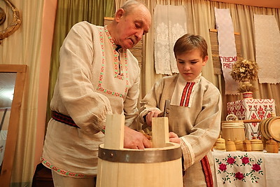 Нематериальное наследие. Традиционная технология бондарных изделий в Глусском районе