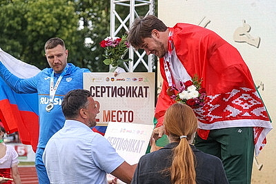 Белорусские легкоатлеты выиграли 38 наград домашнего Кубка сильнейших спортсменов