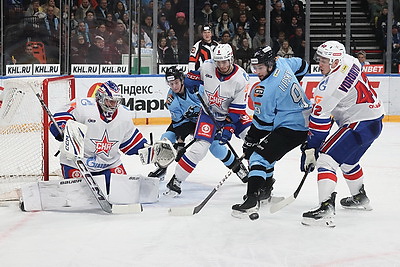 Минские динамовцы уступили СКА и прервали серию из девяти игр с набранными очками