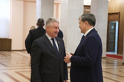 Совместное заседание Палаты представителей и Совета Республики прошло в Минске