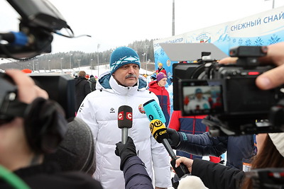 Смешанные эстафеты завершили программу \"Снежного снайпера\" в \"Раубичах\"