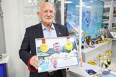 В столичном Дворце спорта проходит праздничное мероприятие к 100-летию спортивной отрасли