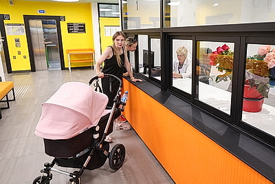 Поликлинику на более чем 1,3 тыс. посещений в день открыли в Минском районе