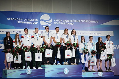 Кубок сильнейших спортсменов по плаванию проходит в Минске