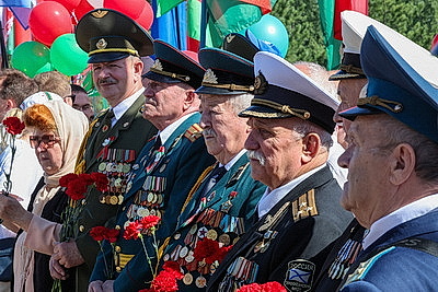 Могилевчане встречают День Независимости