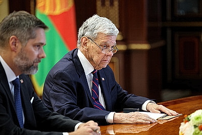 Лукашенко провел встречу с представителем Президента США Джоном Коулом