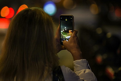 \"Бобровая луна\" над Беларусью