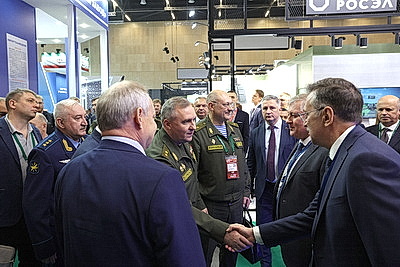 В Минске открылась выставка вооружения и военной техники \"MILEX-2025\"