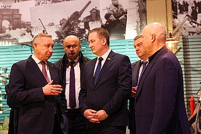 Турчин посещает с рабочим визитом Санкт-Петербург