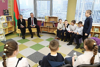 Детский читальный зал открыли в Национальной библиотеке