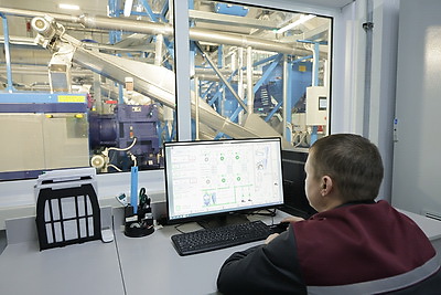 Комбикормовый завод открыт после реконструкции в Витебском районе