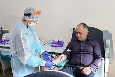 В Беларуси проходит акция ко Всемирному дню донора крови