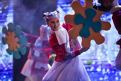 Всебелорусская пионерская елка объединила лучших юных лидеров страны