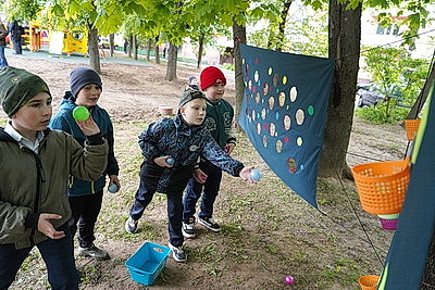 Многофункциональную детскую площадку открыли в Могилеве