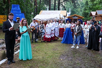 В Быховском районе прошел фестиваль \"Большая бард-рыбалка\"