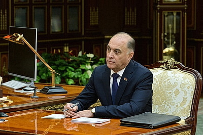 Лукашенко принял с докладом Вольфовича