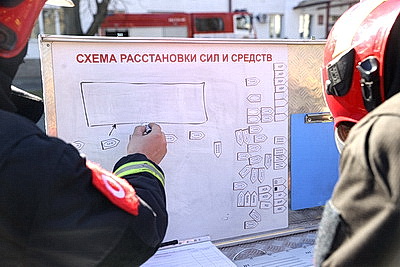 В Брестской областной детской больнице прошли учения МЧС