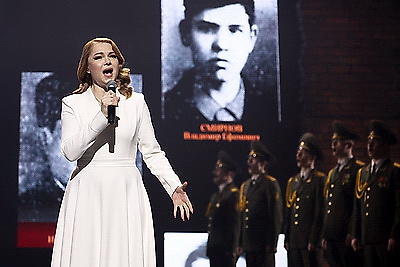 Концерт-реквием \"Каждый третий\" представили жителям Могилева