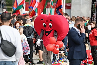 Минчане празднуют День города