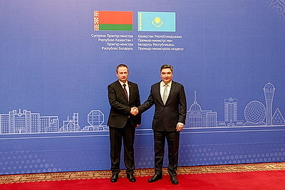 В Астане прошла встреча премьер-министров Беларуси и Казахстана