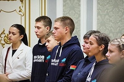 Кадеты и финалисты турнира \"Вызов\" побывали в залах Дворца Независимости