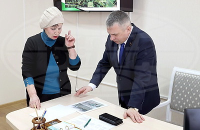 Крупко провел прием граждан в Гомельском облисполкоме