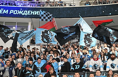 Хоккеисты \"Динамо\" разгромили \"Ладу\" в матче регулярного чемпионата КХЛ