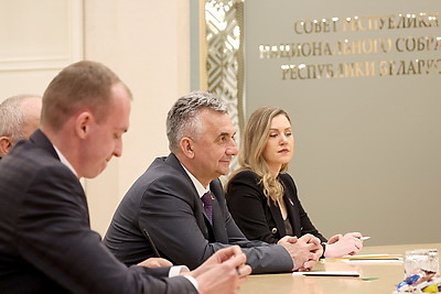 В Совете Республики состоялась встреча с парламентской делегацией Сербии