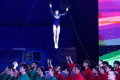 В столичном Дворце спорта проходит праздничное мероприятие к 100-летию спортивной отрасли