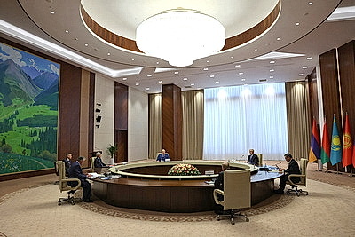 Лукашенко принимает участие в саммите ОДКБ в Бишкеке