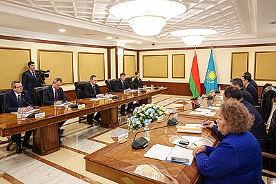 В Астане прошла встреча премьер-министров Беларуси и Казахстана