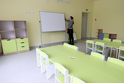 В Витебске готовится к сдаче новый детский сад в микрорайоне Билево-1