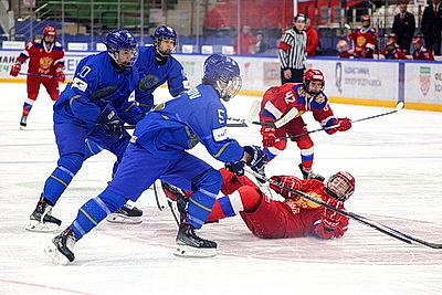 Юниорская сборная Беларуси по хоккею выиграла турнир в формате 3х3 в Минске