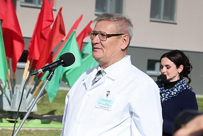 Новую поликлинику открыли в Кричеве во время областного праздника \"Дажынкi-2025\"