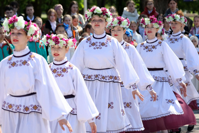 Хоровое вече \"Славим тебя, Победа!\" прошло в Минске