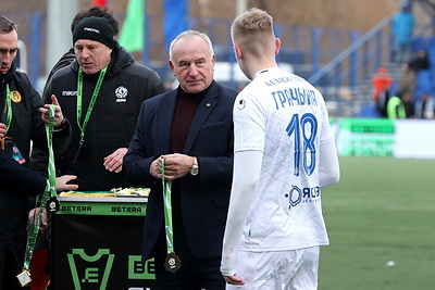 Минское \"Динамо\" впервые выиграло футбольный Суперкубок Беларуси