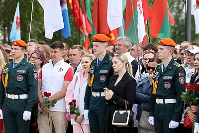 Память павших в годы ВОВ почтили в \"Тростенце\"