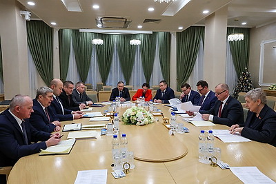 В Минске прошло заседание рабочей группы по содействию социально-экономического развития Витебской области