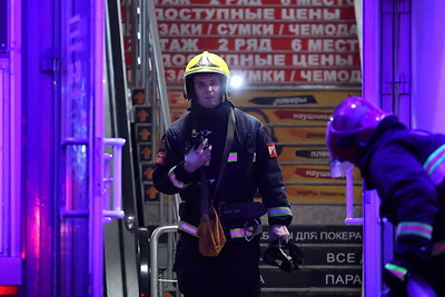 Спасатели ликвидировали загорание в ТЦ \"Силуэт\" в Минске