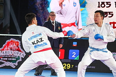 Белорусские каратисты завоевали более 120 наград турнира Belarus Open