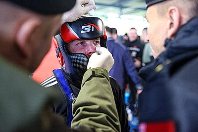 Более 50 сотрудников белорусской милиции в Горанях завоевали право ношения черного берета