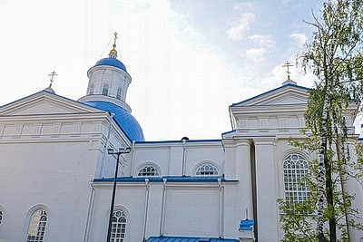 Лукашенко посетил монастырь в Жировичах