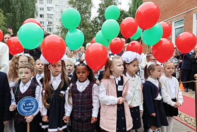 Первый звонок прозвучал для 100 первоклассников витебской гимназии №8