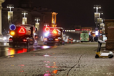 Зима не отступает. В Беларуси апрельские снегопады
