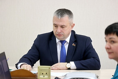 Крупко провел прием граждан в Гомельском облисполкоме