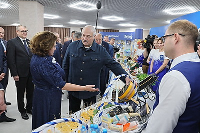 Лукашенко совершил рабочую поездку в Гродненскую область