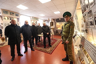Делегация Пензенской области посетила погранзаставу имени А.М. Кижеватова
