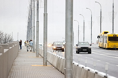 В столице открыли движение по путепроводу между ул.Московской и пр.Независимости