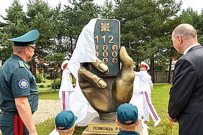 Помощь всегда рядом. В Червене открыли модернизированную пожарную часть
