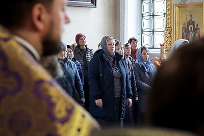 Праздничное богослужение в честь Могилево-Братской иконы Божией Матери состоялось в Могилеве